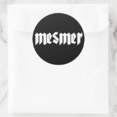 Logo-Aufkleber Runder Aufkleber (Tasche)