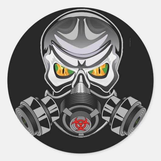 Logo-Aufkleber Runder Aufkleber (Vorderseite)