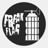 Logo-Aufkleber Runder Aufkleber (Vorderseite)