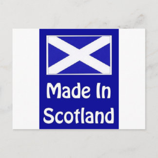 Logo aus Schottland Postkarte