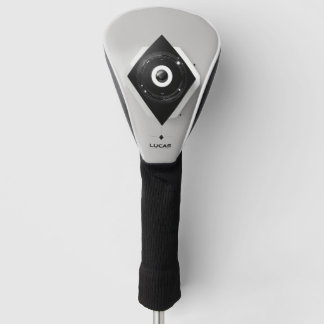 Logo avec thème moderne, minimal, marque Combinée Golf Headcover