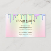 Logo Bakery Koch, niedliche Visitenkarte (Rückseite)