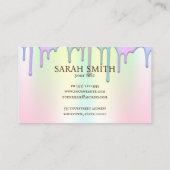 Logo Bakery Koch, niedliche Visitenkarte (Rückseite)