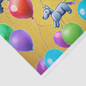 Logo-Ballon-Tier-Vektor Gift Wrapping Papier (Ausschnitt)