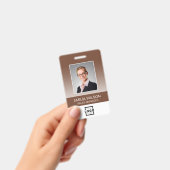 Logo-Bar-Code für benutzerdefinierte Unternehmen M Ausweis (Handheld)