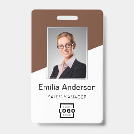 Logo-Bar-Code für benutzerdefinierte Unternehmen M Ausweis