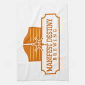 Logo-Bar-Stoff Handtuch (Vertikal)