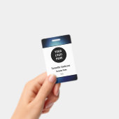 Logo-Barcode für kleine Unternehmen Ausweis (Handheld)