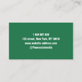 Logo "Bauer Farm" Visitenkarte (Rückseite)