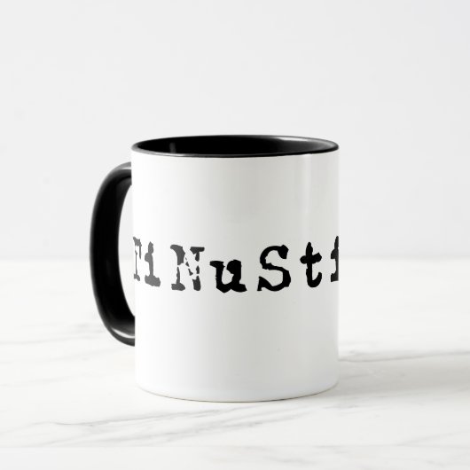 Logo-Becher Tasse (Vorderseite Links)