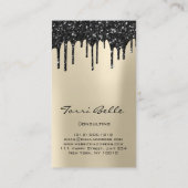 Logo Beruflich Black Lux Investement Consulting Visitenkarte (Rückseite)