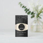 Logo Beruflich Black Lux Investement Consulting Visitenkarte (Stehend Vorderseite)