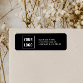 Logo Beruflich Einfache Rücksendeadresse