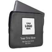 Logo Beruflich Laptopschutzhülle (Vorne Rechts)