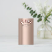 Logo Beruflich Nails Manicure Pedicy Skinny Visitenkarte (Stehend Vorderseite)