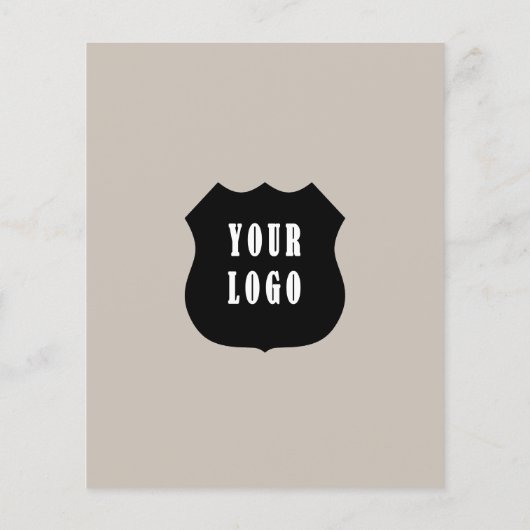 Logo Beruflich Neue Werbung Flyer (Hinten)