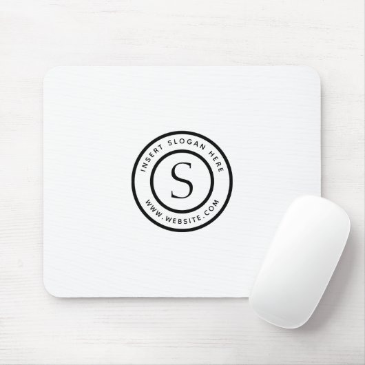 Logo Beruflich Schlicht einfach, modern Mousepad (Mit Mouse)
