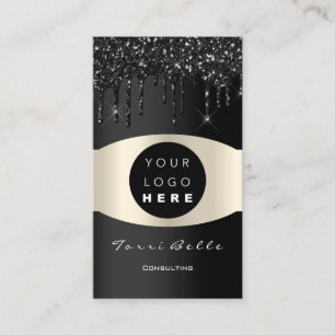 Logo-berufliche schwarze Lux Investement Beratung Visitenkarte