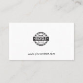 Logo "Bicycle Shop and Service" Terminkarte (Rückseite)