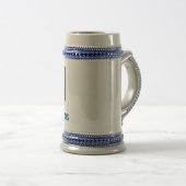 Logo-Bier Stein der Teich-Meilen-3 Bierglas (VorderseiteRechts)