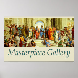 Logo, Bild, Titel und URL der Masterpiece-Galerie Poster