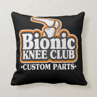 Logo "Bionic Knee Club Knee Replacement Operation  Kissen