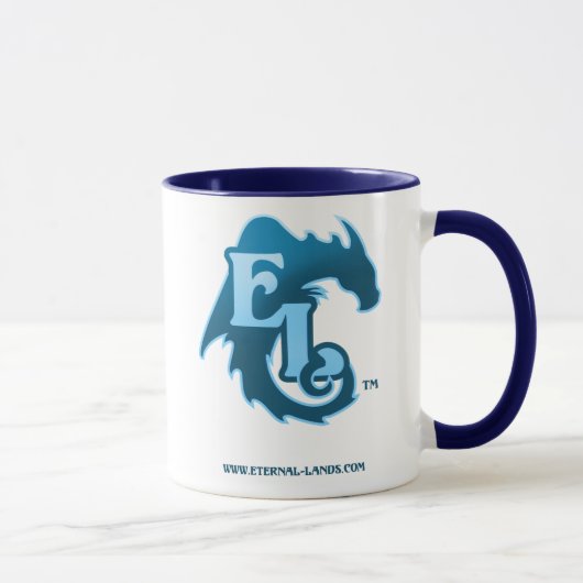 Logo-Blaue Tasse EL (Rechts)