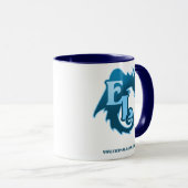 Logo-Blaue Tasse EL (VorderseiteRechts)