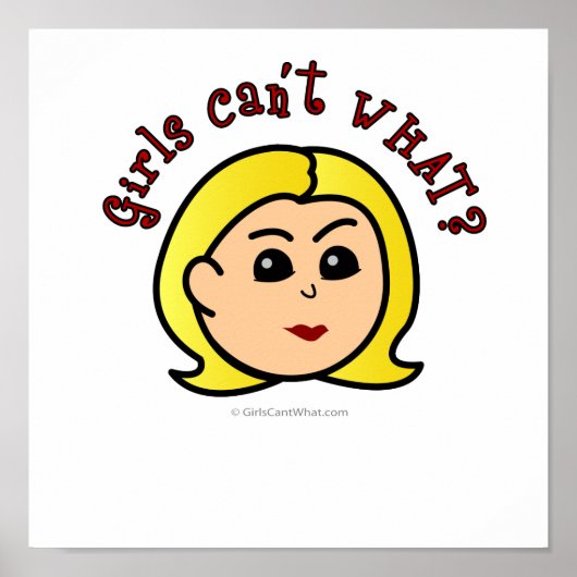 Logo - Blonde Poster (Vorne)