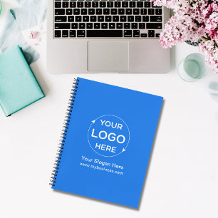 Logo "Blue Custom Business" Notizblock