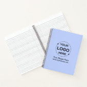 Logo "Blue Custom Business" Notizblock (Innenseite)