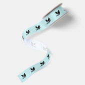 Logo "Blue Custom Business" Satinband (Rückseite)