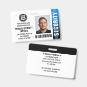 Logo "Blue" des Beauftragten für das Foto des priv Ausweis (Vorder- & Rückseite)