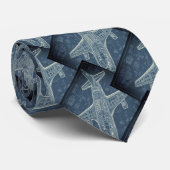 Logo-Blueprints für das Pilotprogramm "Fun Airplan Krawatte (Gerollt)