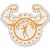 LOGO BODYBUILDING 19 ETOILE AUFKLEBER (Vorderseite)