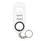 Logo Bottle Opener Mini Flaschenöffner (Rückseite)