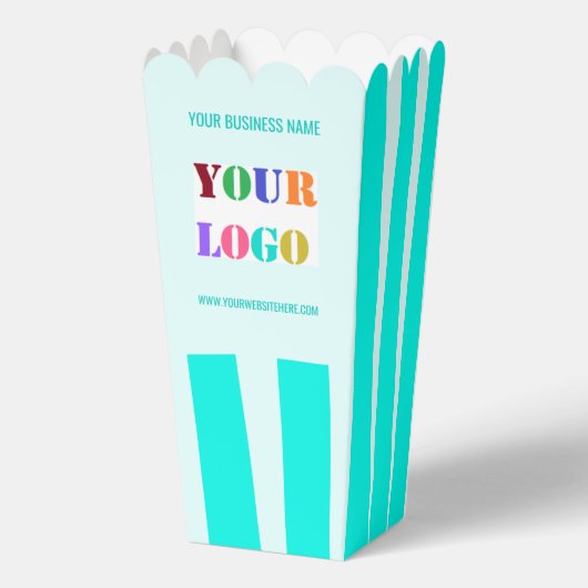 Logo-Box für benutzerdefinierte Unternehmen und Fa Geschenkschachtel (Rückseite)