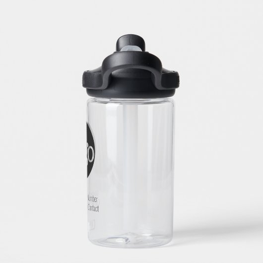 Logo-Branding für benutzerdefinierte Office-Geschä Trinkflasche (Rückseite)