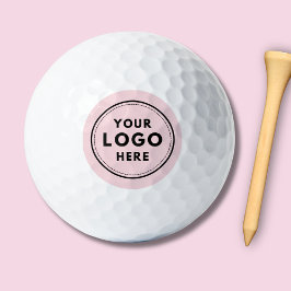 Logo-Branding für das benutzerdefinierte Blush-Pin Golfball