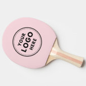 Logo-Branding für das benutzerdefinierte Blush-Pin Tischtennis Schläger (Seitenansicht)