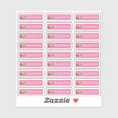 Logo-Branding für die Weihnachtsblende Aufkleber (Blatt)