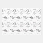 Logo-Branding für Ihr Unternehmen Geschenkpapier Set (Vorderseite)