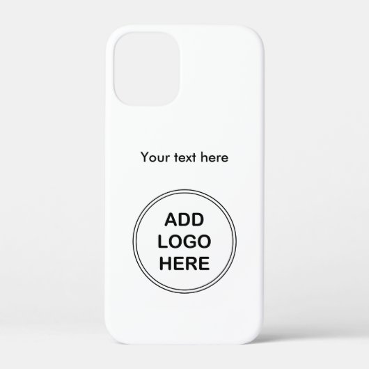 Logo-Branding für Ihr Unternehmen hinzufügen Case-Mate iPhone Hülle (Rückseite)