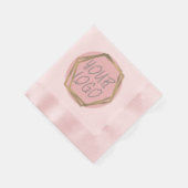 Logo-Branding für Unternehmen Fügen Sie Ihren Text Serviette (Ecke)