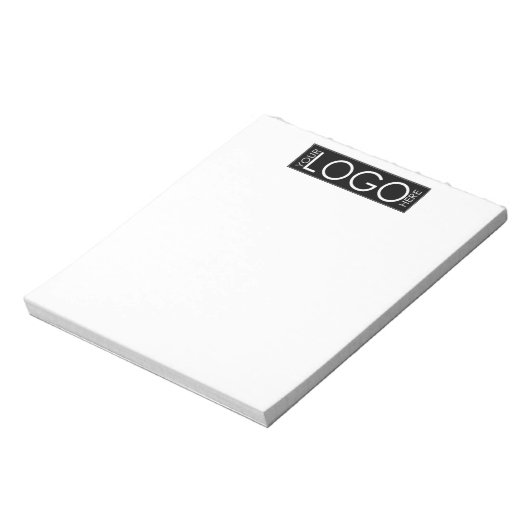 Logo-Branding für Unternehmen mit benutzerdefinier Notizblock (Rotiert)