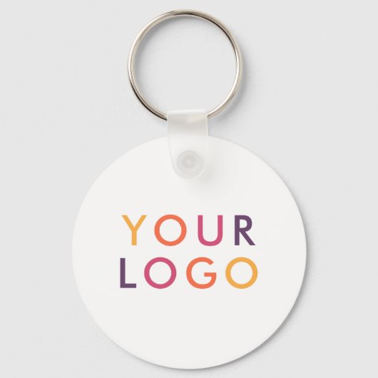 Logo-Branding für Unternehmen Schlüsselanhänger (Vorderseite)