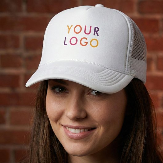 Logo-Branding für Unternehmen Truckerkappe