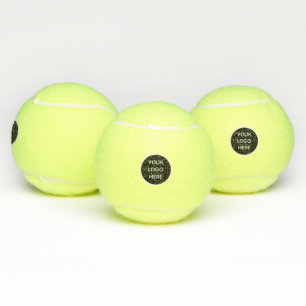 Logo Branding Geschäft Unternehmenswerbung Tennisbälle