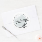 Logo-Branding Runder Aufkleber (Umschlag)