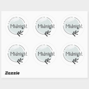 Logo-Branding Runder Aufkleber